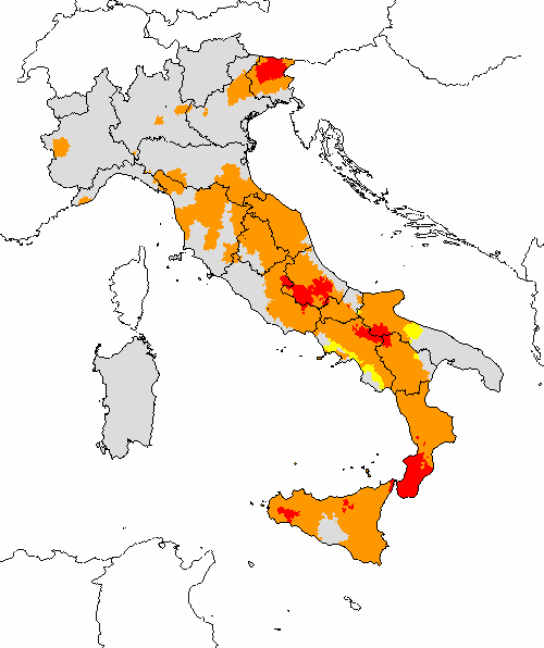 la classificazione è il grado di sismicità S ad uso prevalentemente ingegneristico (vedi tabella 4.1).