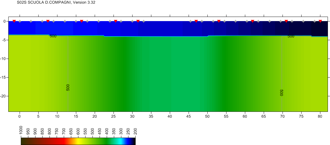 Fig. VI-3: Stesa sismica 05_SR ONDE SH RIFRATTORI -