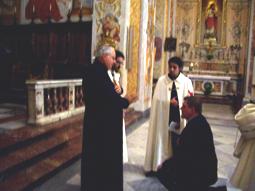 2010 3/2/2010, membri del Priorato di Sicilia ed Ordini templari ospiti partecipano alla Processione dell offerta della cera, in occasione delle festività di Sant Agata.