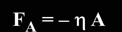 Viscosità F A = h A v d h coefficiente di viscosità Unità di misura cgs: poise = g/(s cm) La viscosità diminuisce al crescere della temperatura.