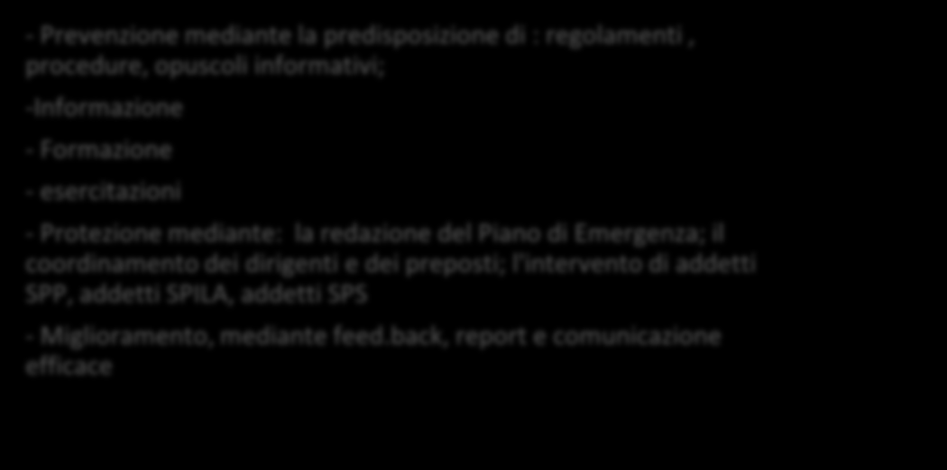 B 7.3 ITER SICUREZZA FASI PROCEDURALI FASE CONSULTIVA - Il D.S. chiede alla R.S.U. di individuare il R.L.S - Forma il R.L.S - Nomina il R.S.P.P. - effettua una prima individuazione e valutazione ricognitiva dei rischi con la collaborazione del R.