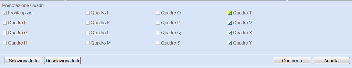 it) nella sezione Strumenti Procedure di Controllo Procedure di Controllo - Modelli di dichiarazione.