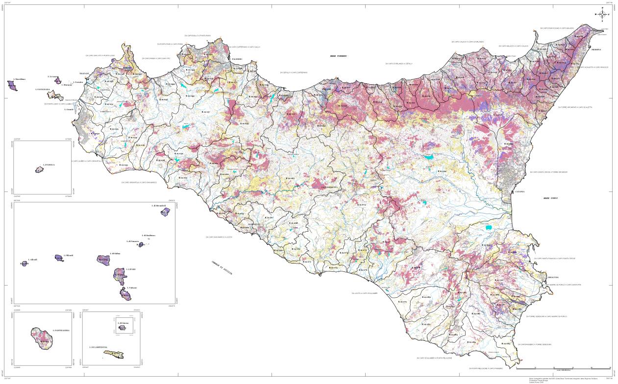 Regione Siciliana Figura 10: Aree Boscate Fonte: Elaborazioni Gruppo di Lavoro PDG Dati del Dipartimento Foreste (in fase di aggiornamento) Una minaccia per il patrimonio forestale, e quindi per le