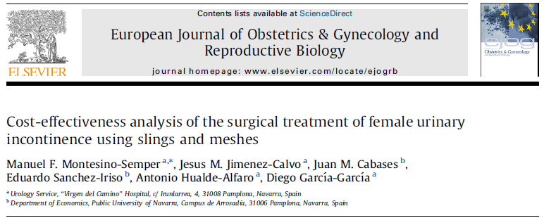 Patients (69) Surgery EQ-5D ICIQ-SF SUI 47 minisling (39TVT secure/8miniarc) 67 preop 69 preop MUI 14 (TOT) - 3 (TOA) 61 Early pot-op 62 Early postop POP +UI 3 Prolift 4 Prolift+ TOT 1 Apogee + TOT