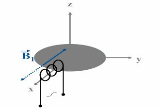 In base all ampiezza del segnale, è possibile risalire alla durata dei tempi T 1 e T 2, capendo quindi quale tessuto stiamo considerando. Figura 1.9 - Bobina trasmittente/ricevente complanare 1.4.