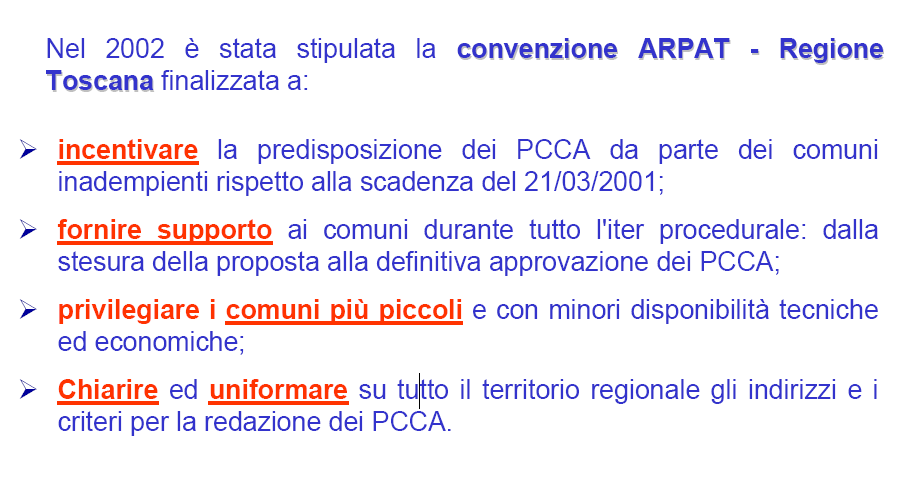 I Piani Comunali di