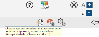 9 Dopo aver salvato il pallino giallo diventa verde Lo scrutinio dell alunno è completo, tutte le materie hanno il voto definitivo. Si procede allo stesso modo per tutti gli alunni.