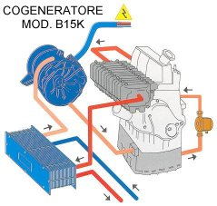 MICROCOGENERAZIONE CON MOTORI ENDOTERMICI Potenza in ingresso (kw) Potenza termica resa (kw) Potenza elettrica resa (kw) Consumo metano (mc/h) Consumo GPL (kg/h)