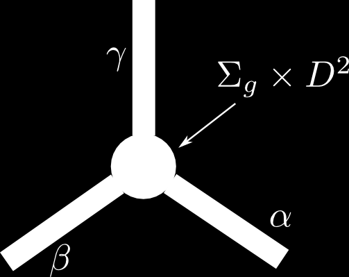 Da un diagramma di trisezione si ottiene una 4-varietà chiusa X(Σ g, α, β, γ) attaccando 3g 2-manici