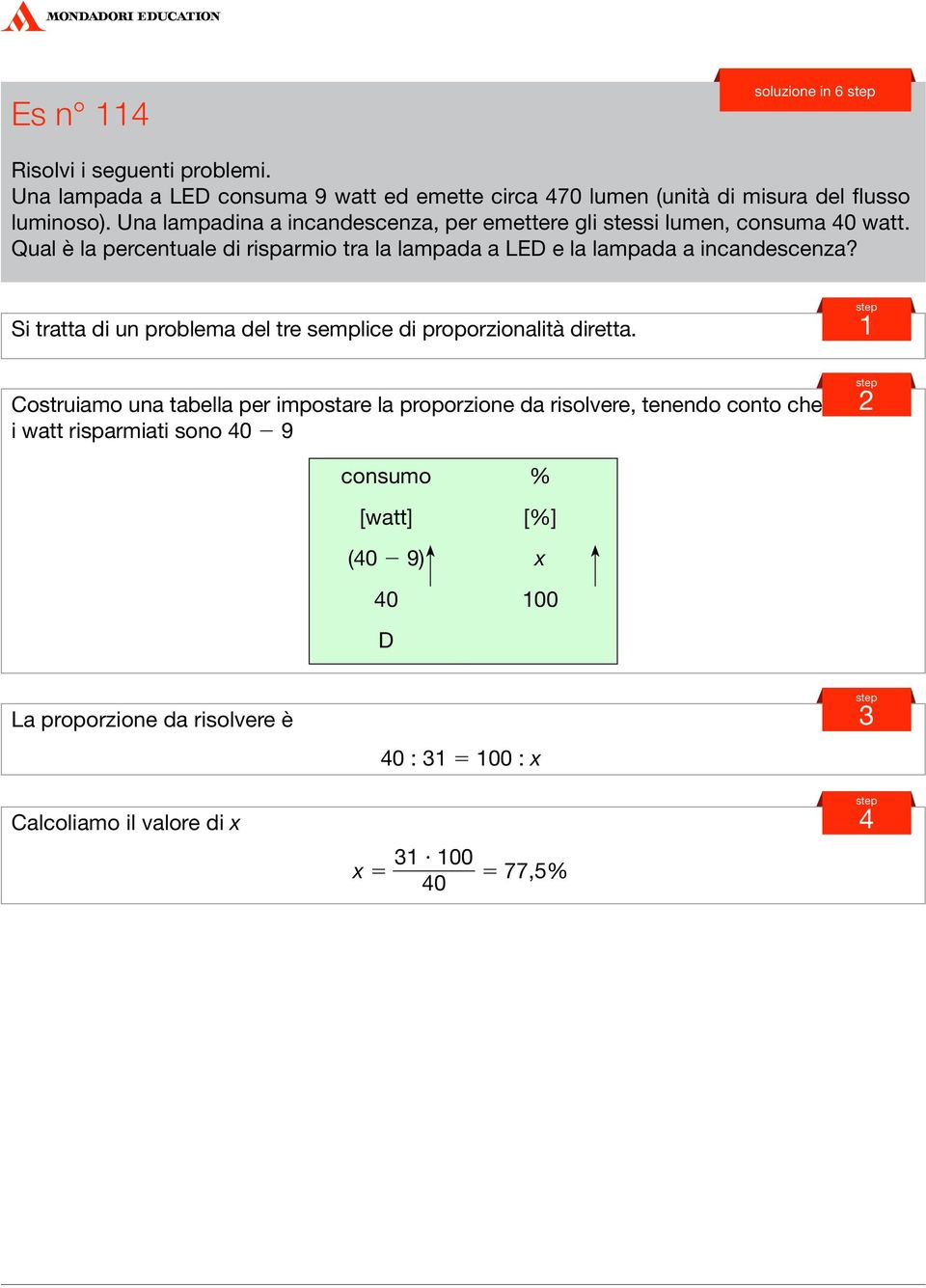 Calcoliamo il valore