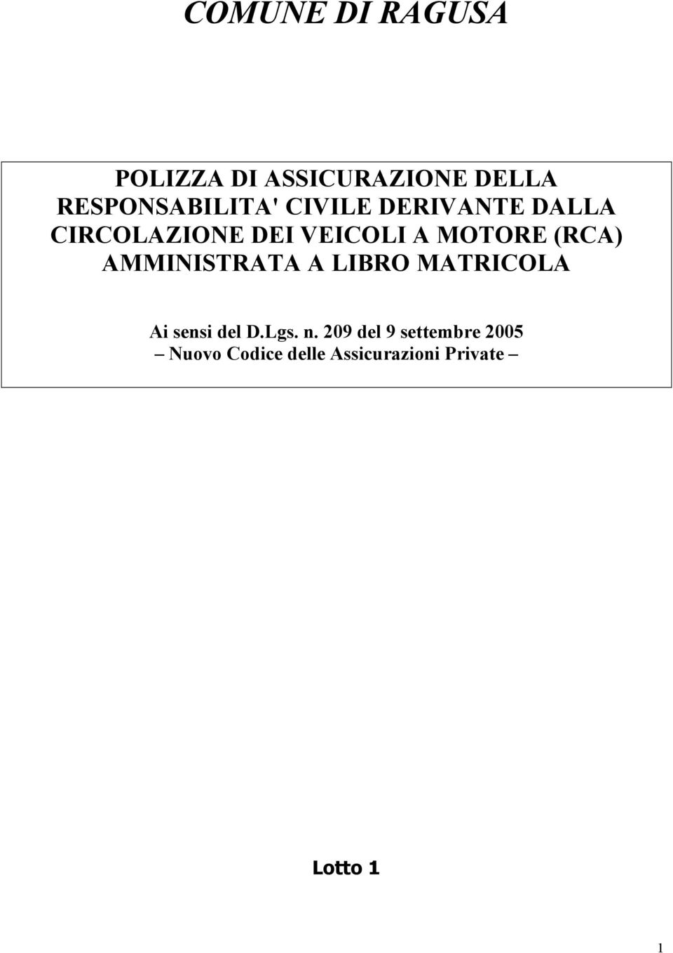 AMMINISTRATA A LIBRO MATRICOLA Ai sensi del D.Lgs. n.