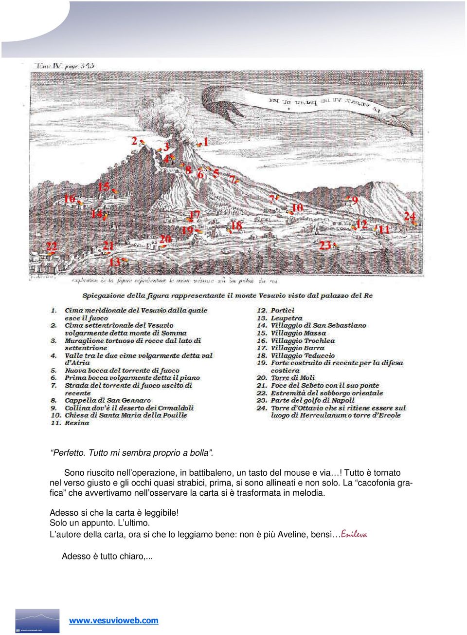 La cacofonia grafica che avvertivamo nell osservare la carta si è trasformata in melodia.