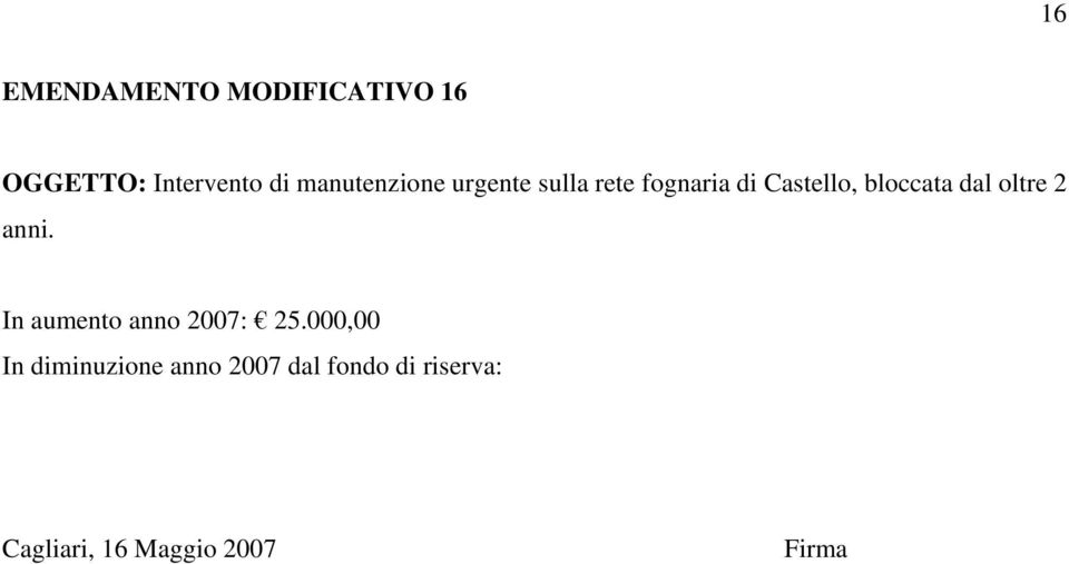 rete fognaria di Castello, bloccata dal