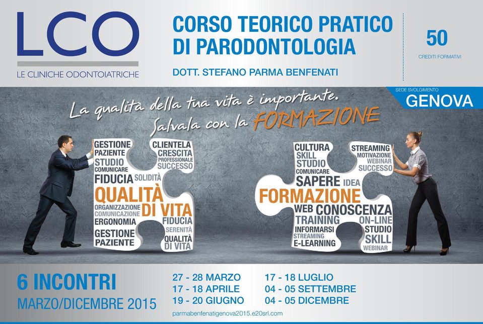 MARZO/DICEMBRE 2015 27-28 MARZO 17-18 LUGLIO 17-18 APRILE 04-05