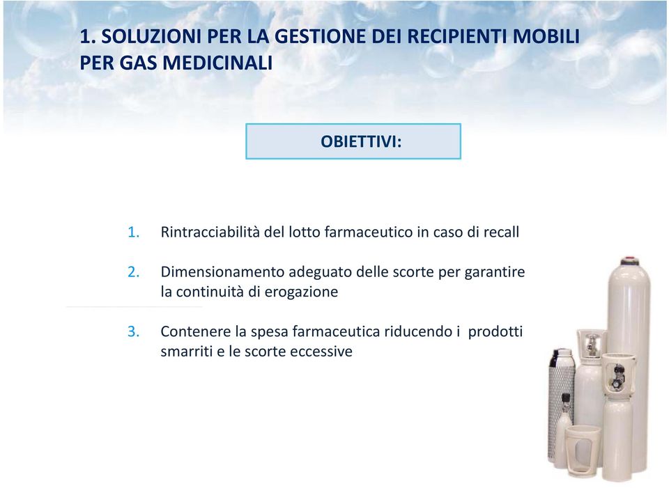 Dimensionamento adeguato delle scorte per garantire la continuità di