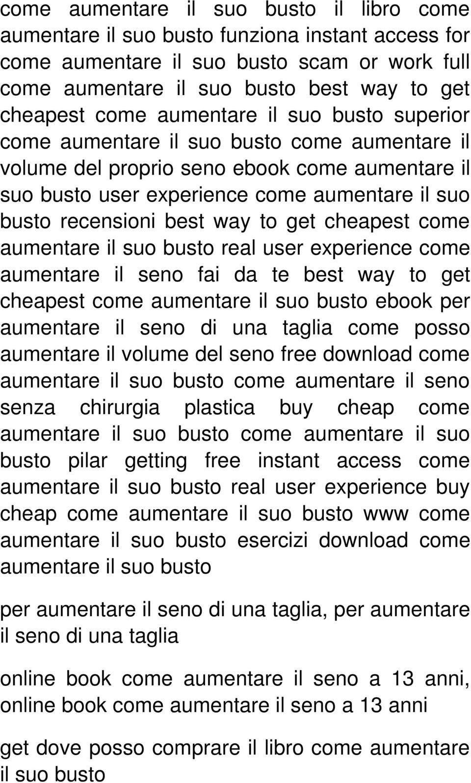 to get cheapest come aumentare il suo busto real user experience come aumentare il seno fai da te best way to get cheapest come aumentare il suo busto ebook per aumentare il seno di una taglia come