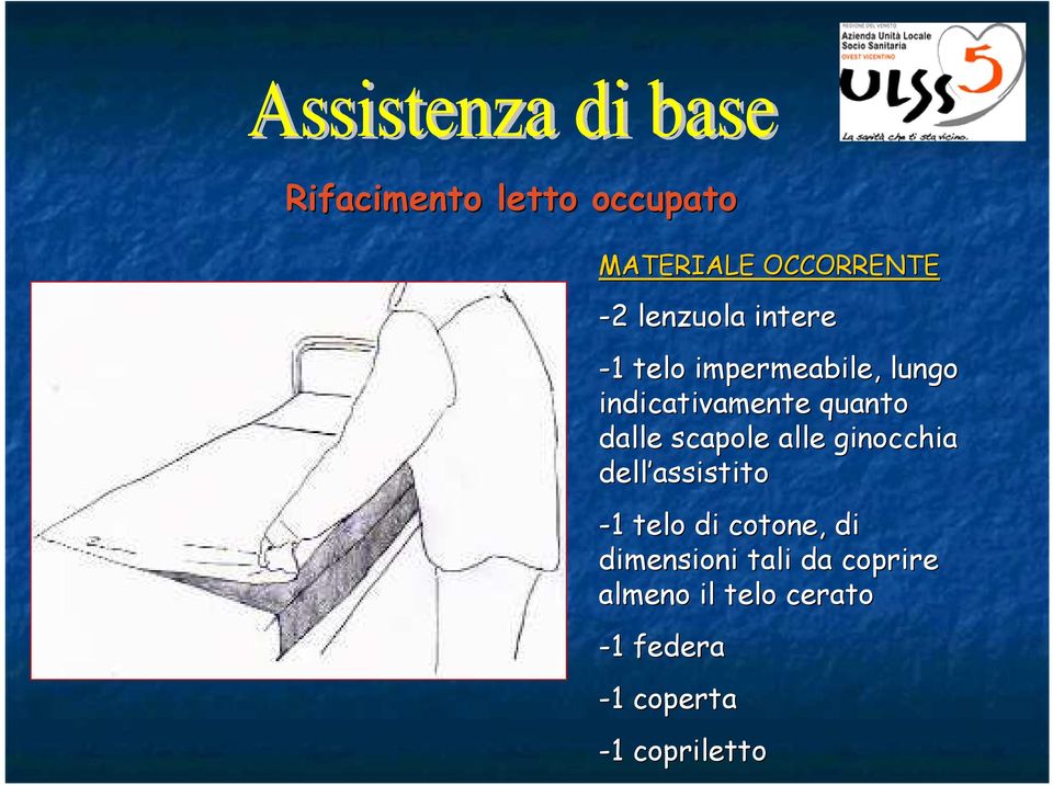 alle ginocchia dell assistito -11 telo di cotone, di dimensioni tali