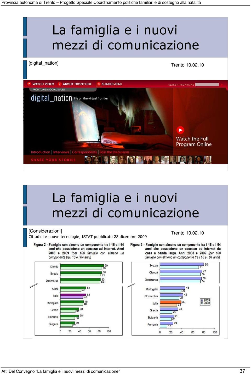 nuove tecnologie, ISTAT