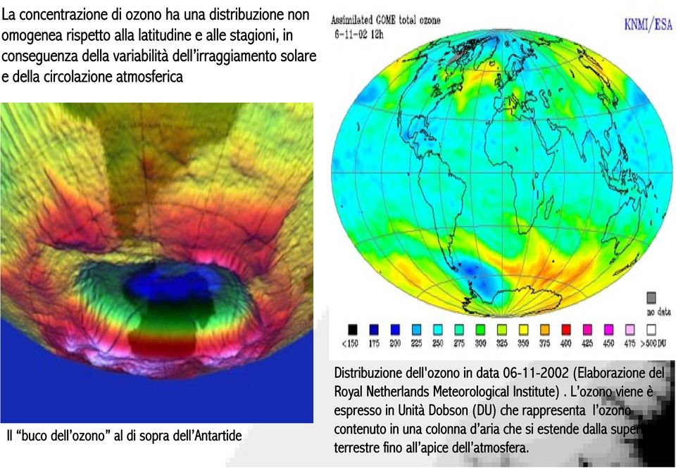 dell'ozono in data 06-11-2002 (Elaborazione del Royal Netherlands Meteorological Institute).