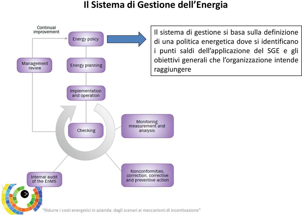 si identificano i punti saldi dell applicazione del SGE e