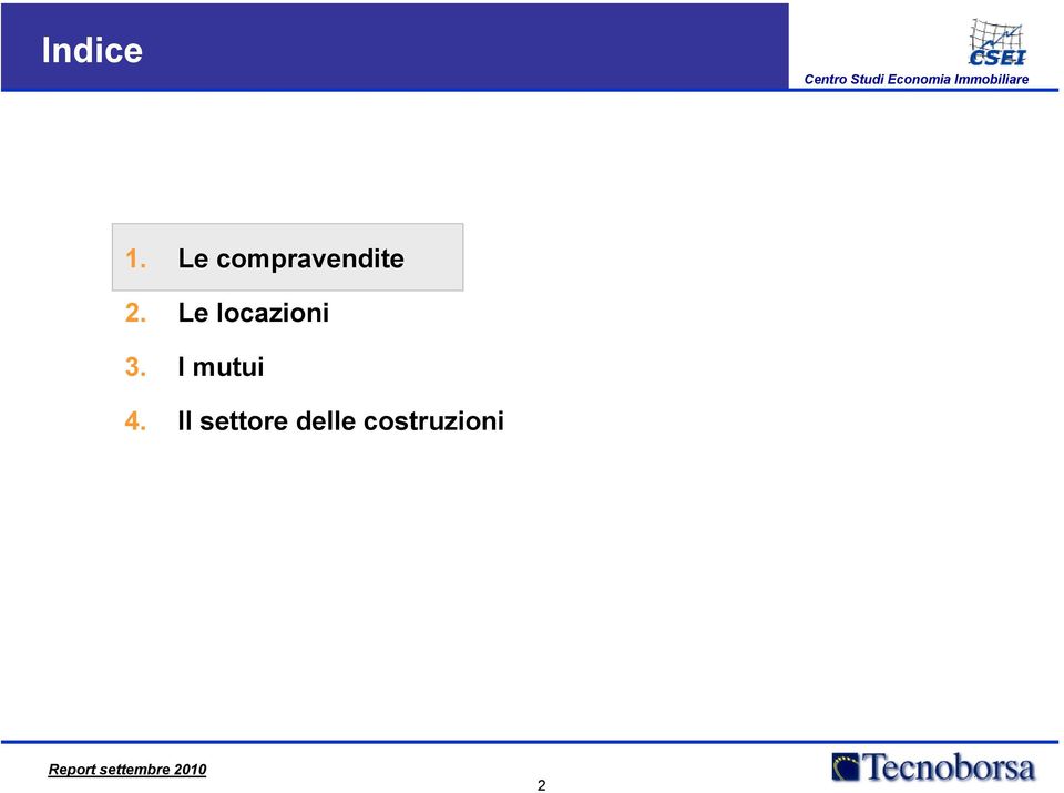 Le locazioni 3.