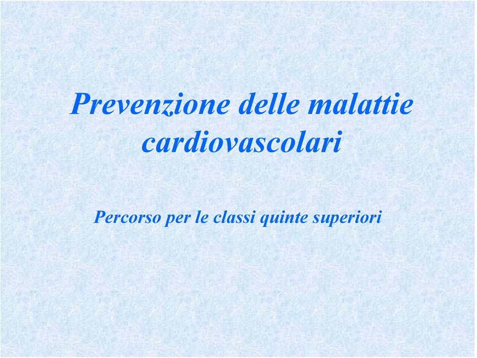 cardiovascolari