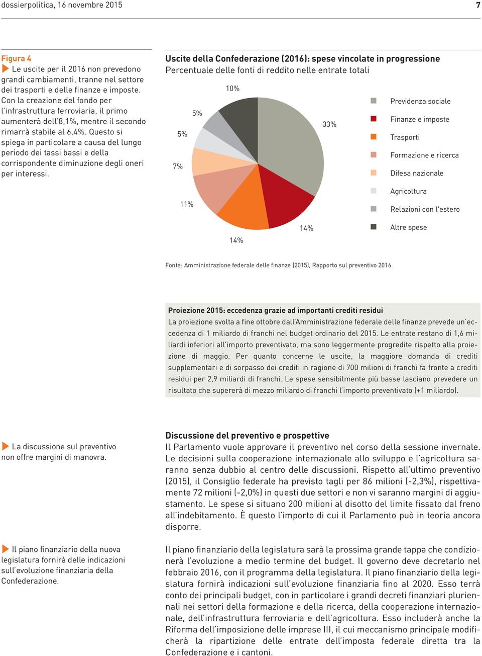 Questo si spiega in particolare a causa del lungo periodo dei tassi bassi e della corrispondente diminuzione degli oneri per interessi.