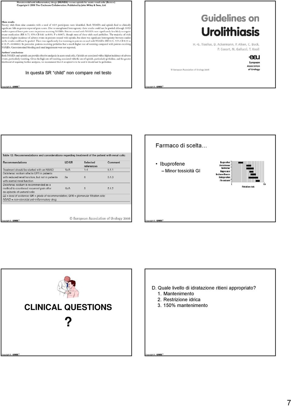 D. Quale livello di idratazione ritieni appropriato? 1.