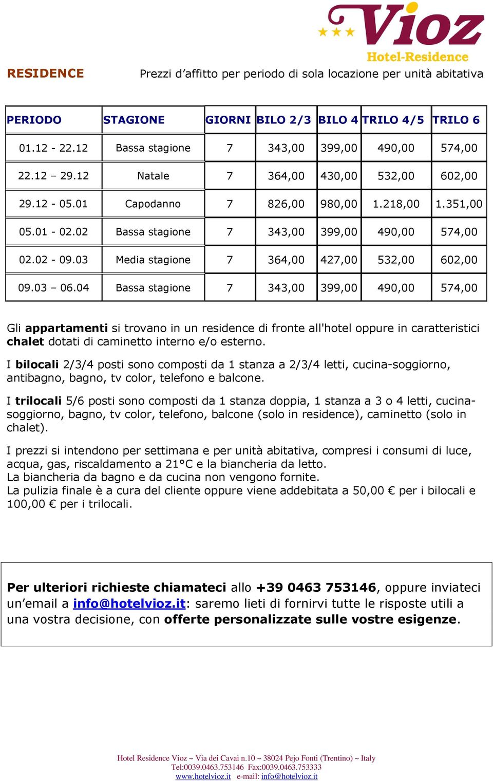 03 Media stagione 7 364,00 427,00 532,00 602,00 09.03 06.