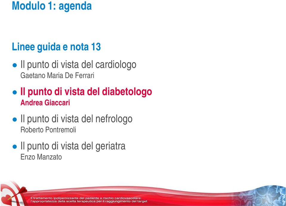 diabetologo Andrea Giaccari Il punto di vista del nefrologo