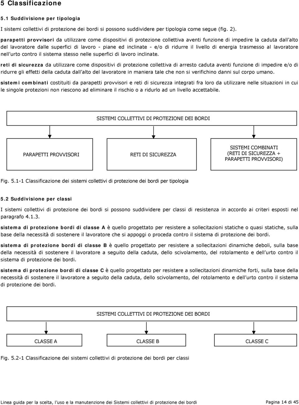 ridurre il livello di energia trasmesso al lavoratore nell urto contro il sistema stesso nelle superfici di lavoro inclinate.