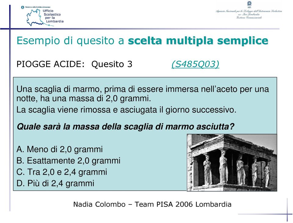 La scaglia viene rimossa e asciugata il giorno successivo.