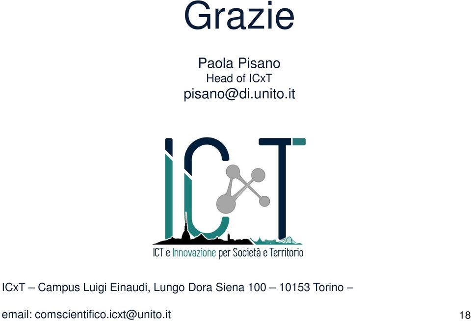 it ICxT Campus Luigi Einaudi, Lungo