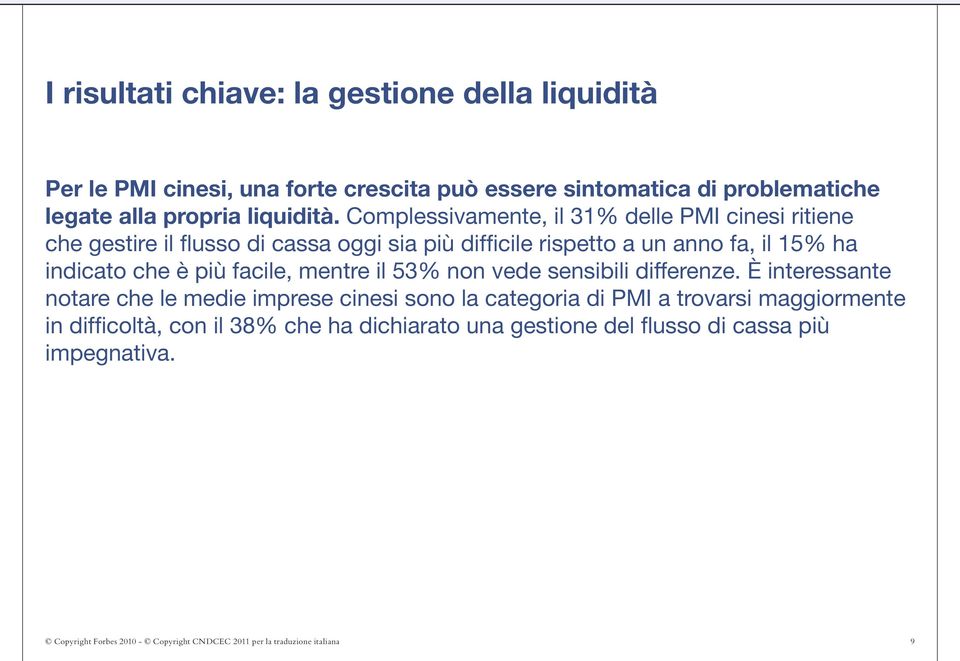 facile, mentre il 53% non vede sensibili differenze.