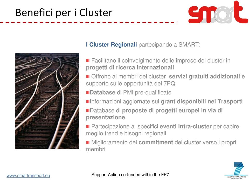 pre-qualificate Informazioni aggiornate sui grant disponibili nei Trasporti Database di proposte di progetti europei in via di presentazione