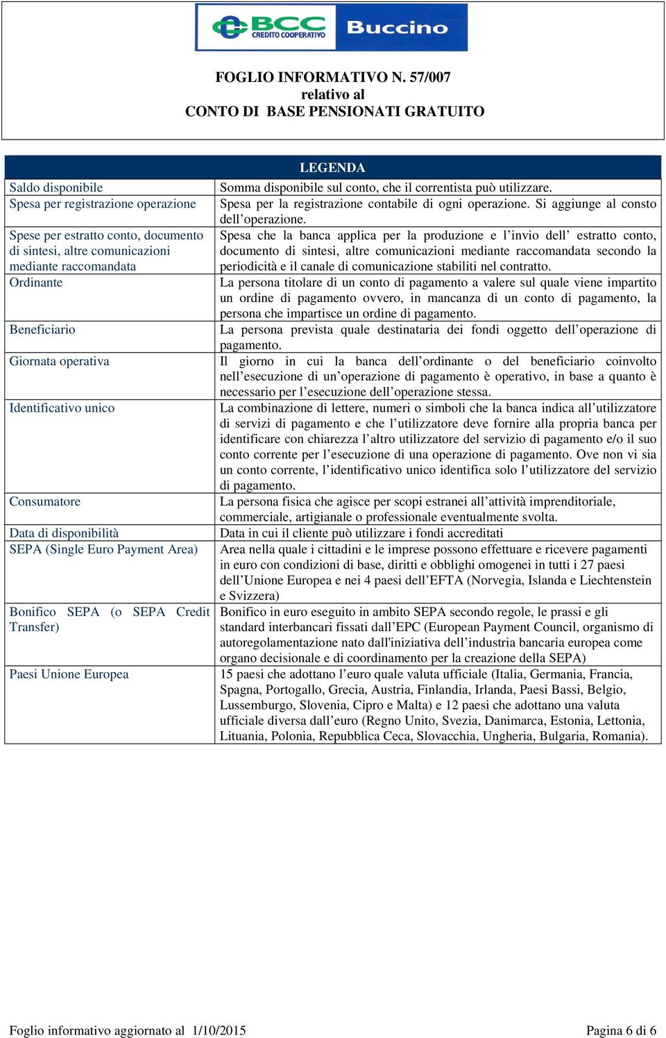 utilizzare. Spesa per la registrazione contabile di ogni operazione. Si aggiunge al consto dell operazione.