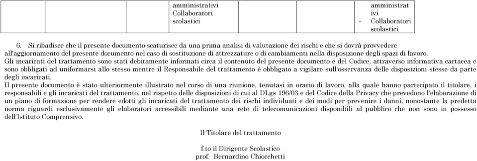 cmbimenti nell disposizione degli spzi di lvoro.