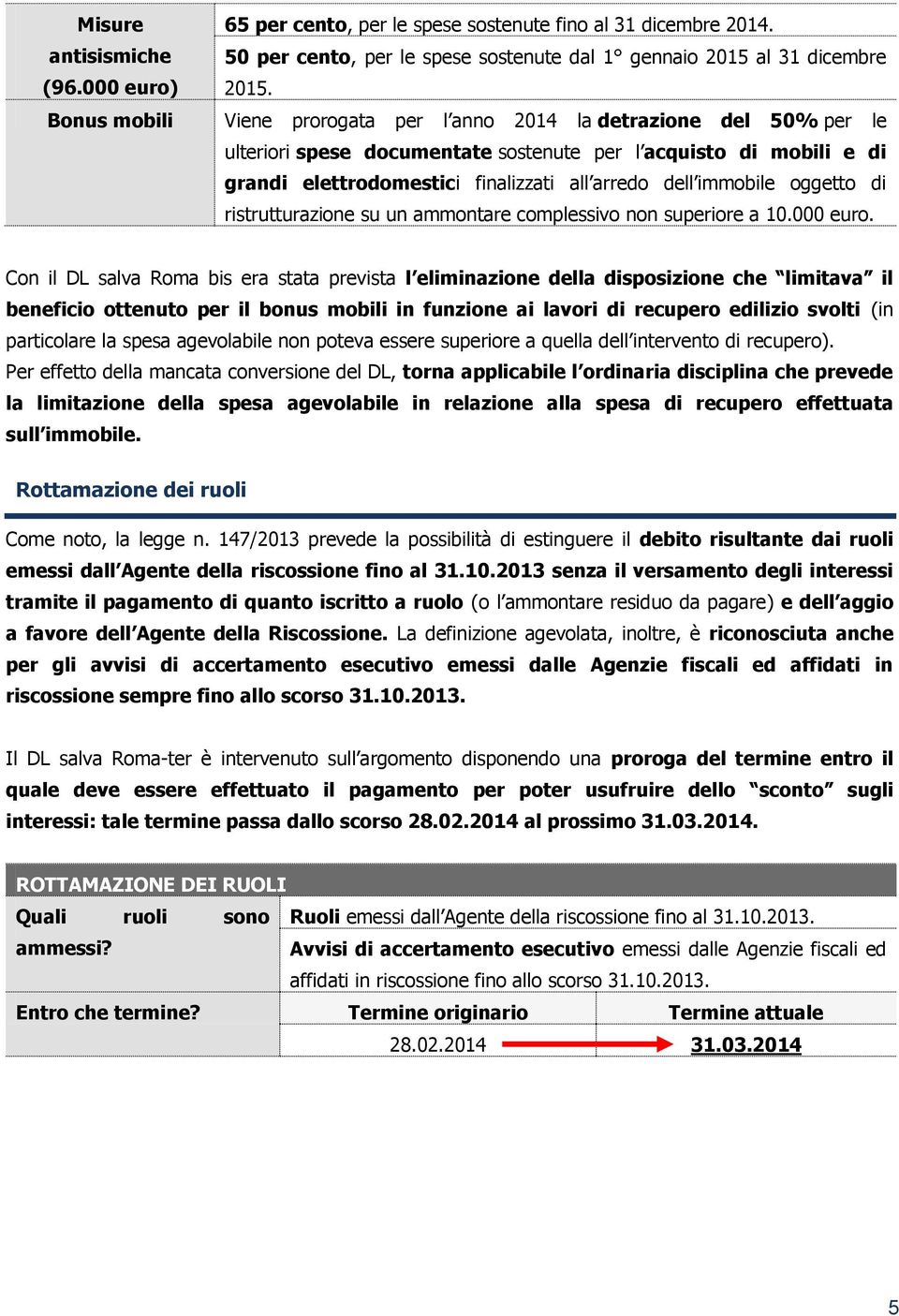 di ristrutturazione su un ammontare complessivo non superiore a 10.000 euro.