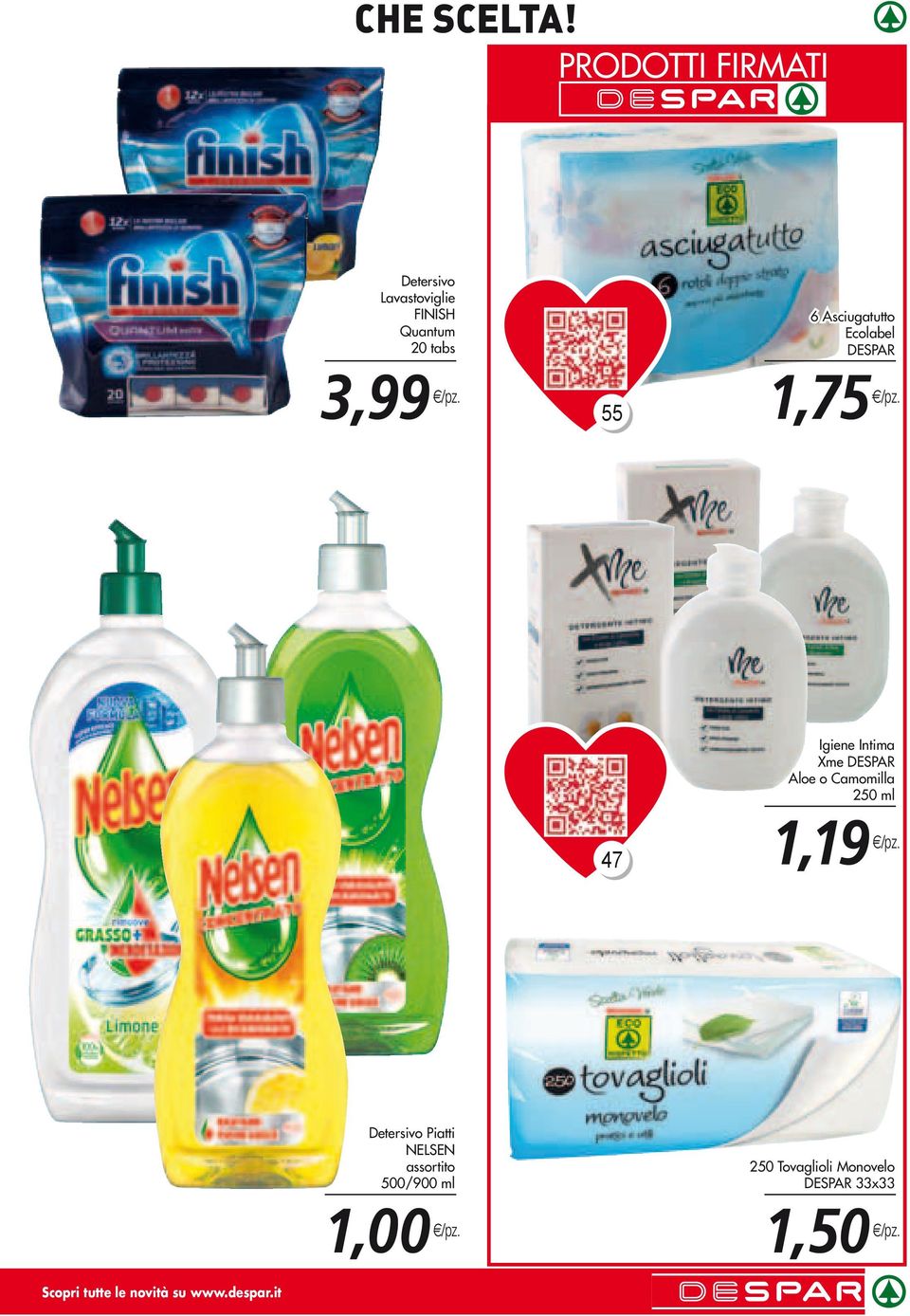 6 Asciugatutto Ecolabel 1,75 47 Igiene Intima Xme Aloe o Camomilla 250