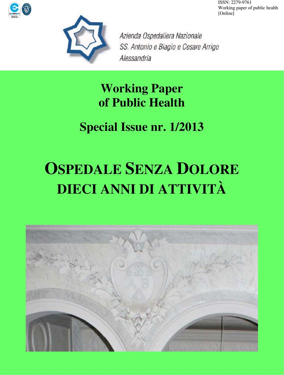 of Public Health Special Issue nr.