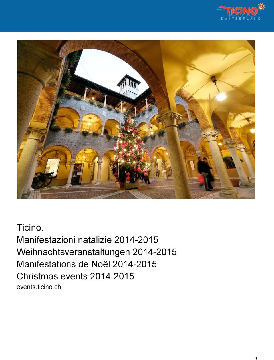 Weihnachtsveranstaltungen 2014-2015