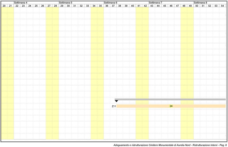 46 47 48 49 50 51 52 53 54 Z11 24 Adeguamento e ristrutturazione