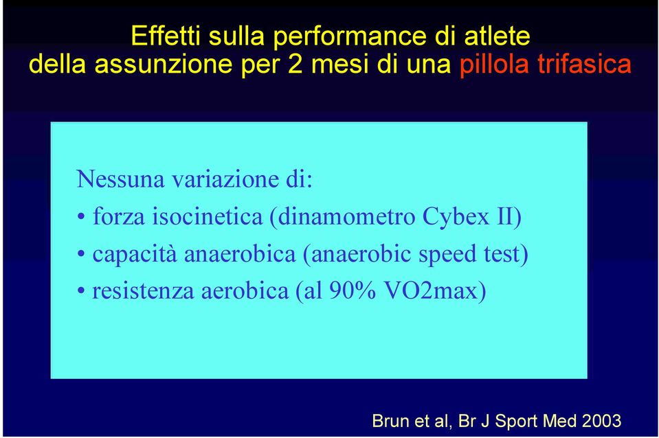 (dinamometro Cybex II) capacità anaerobica (anaerobic speed test)