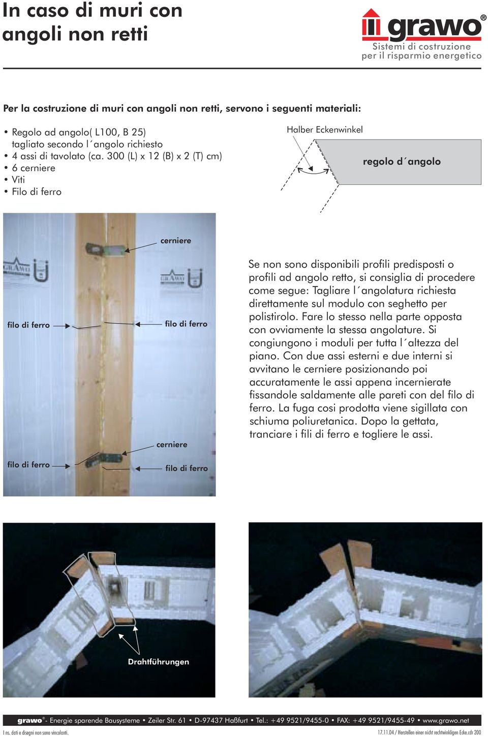 300 (L) x 12 (B) x 2 (T) cm) 6 cerniere Viti Filo di ferro Hlber Eckenwinkel regolo d ngolo cerniere filo di ferro filo di ferro filo di ferro cerniere filo di ferro Se non sono disponibili profili