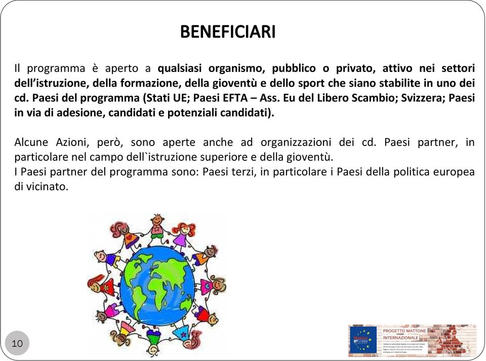 Eu del Libero Scambio; Svizzera; Paesi in via di adesione, candidati e potenziali candidati).
