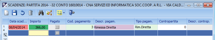 Aziende che registrano le fatture emesse da contabilita 2 Contabilità Generale 1 Gestione Giornaliera 1 Gestione Prima Nota Digitare la data di emissione dell autofattura (es: 08/04/2014) e cliccare