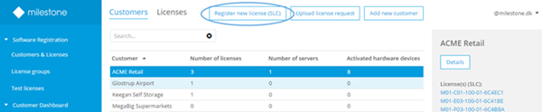 Prima di iniziare La presente guida illustra la procedura di base rivolta ai partner per la registrazione e attivazione delle licenze per i prodotti XProtect Professional VMS.