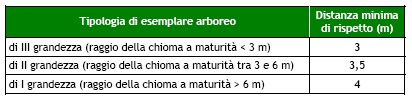 Sostituzione di esemplari arborei Gli alberi abbattuti per motivi fitosanitari devono essere sostituiti (se sussistono le condizioni) e gli alberi messi a dimora in sostituzione sono salvaguardati