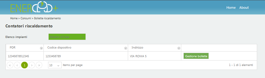 Figura 46 - Carica file Excel Nota Dopo il caricamento si raccomanda di verificare la completezza dei dati inseriti sul sistema; eventuali righe di dati incomplete o non conformi potrebbero venir