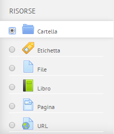 Caricare più file contemporaneamente sulla nuova piattaforma Moodle Seguire il Paragrafo precedente, fino al passo B (figura27).